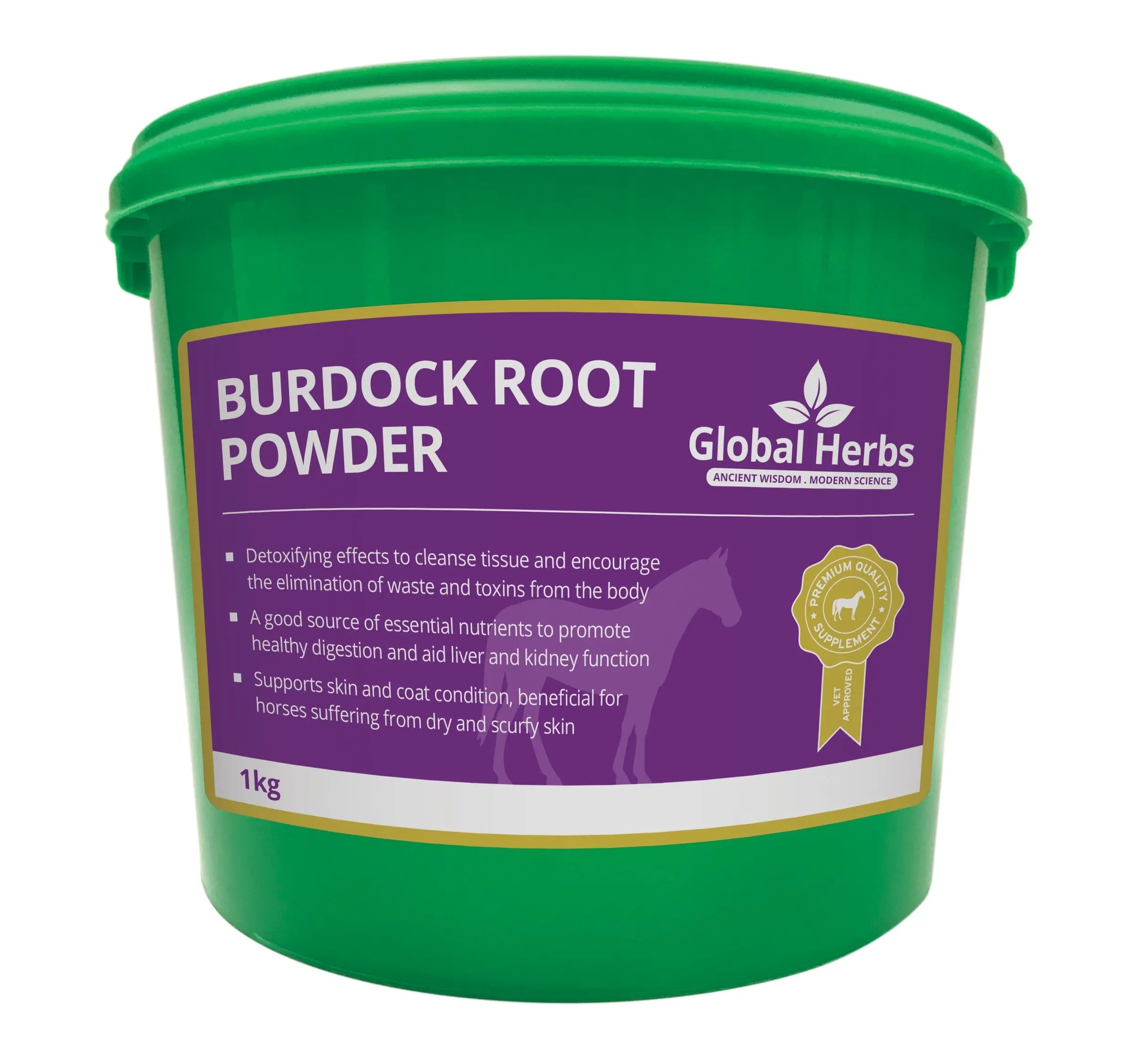 Burdock Root Powder 1Kg - Global Herbs Global Herbs