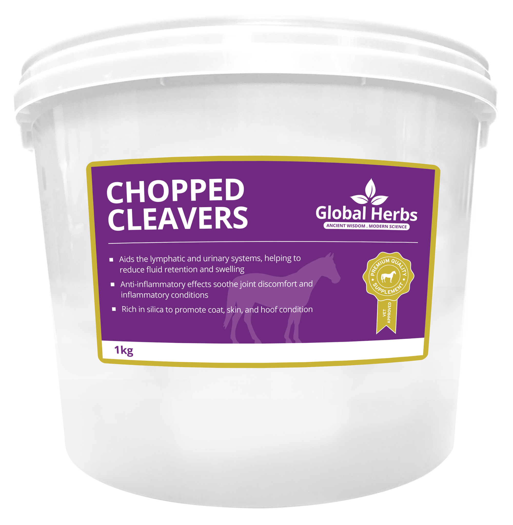 Chopped Cleavers - Global Herbs Global Herbs