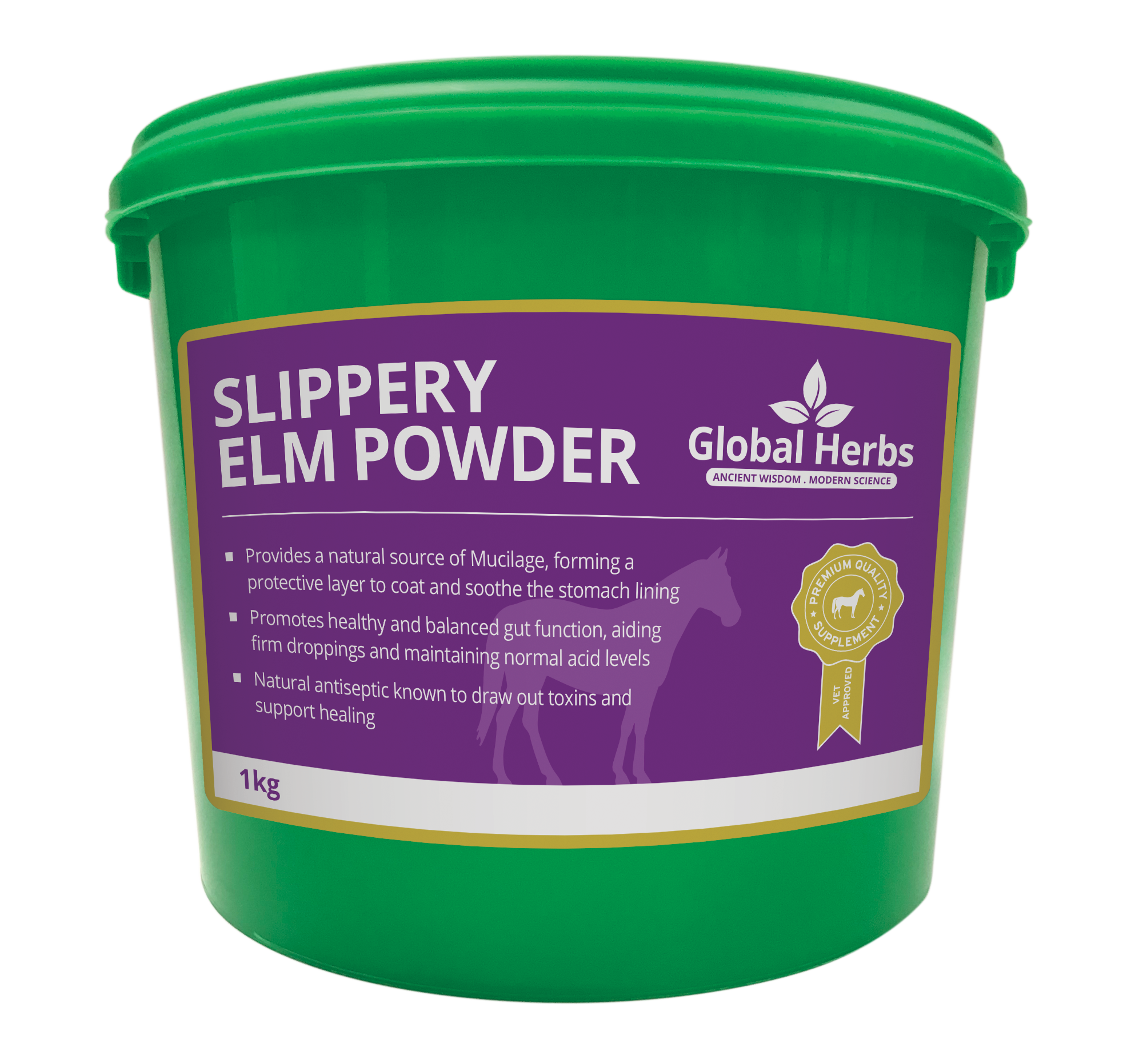 Slippery Elm Powder - Global Herbs