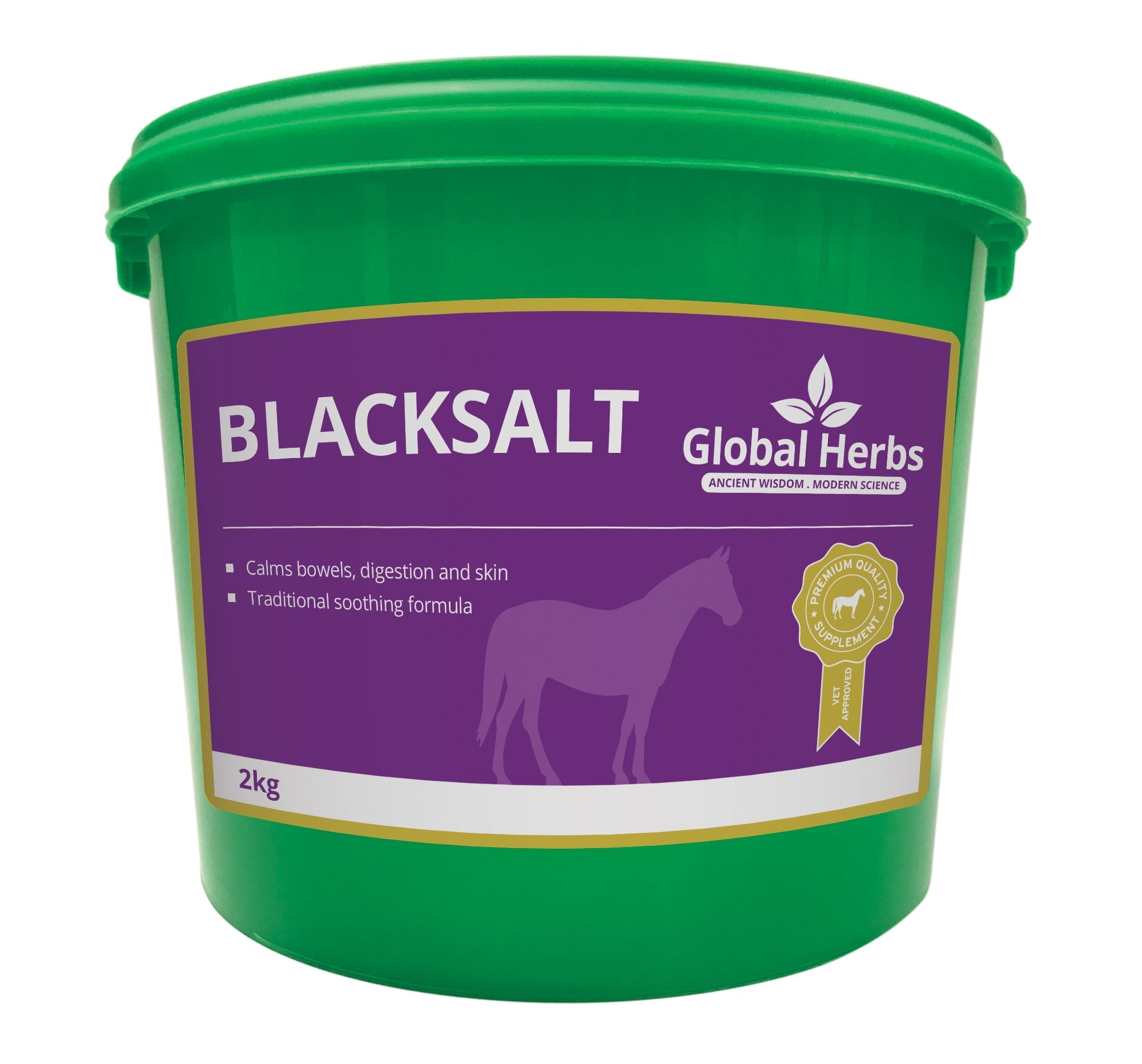 Sel noir 2kg - Global Herbs