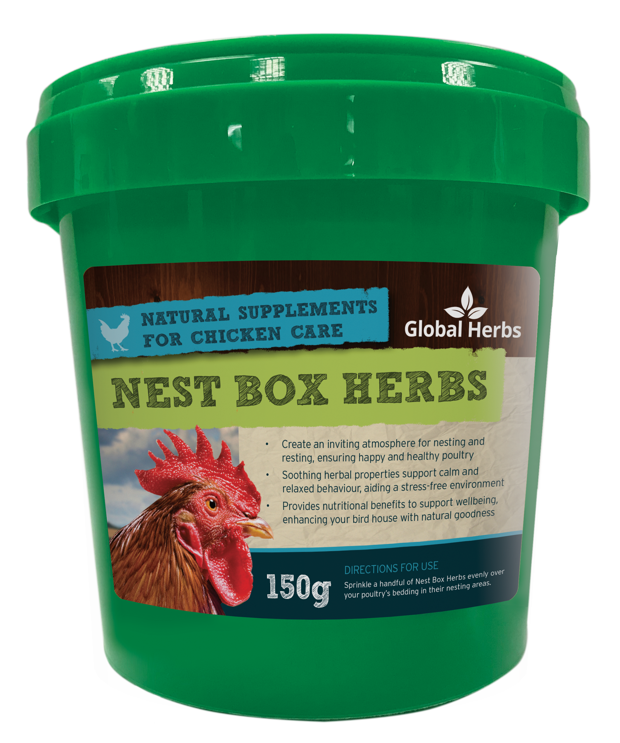 Nest Box Herbs 150g - For Chickens - Global Herbs