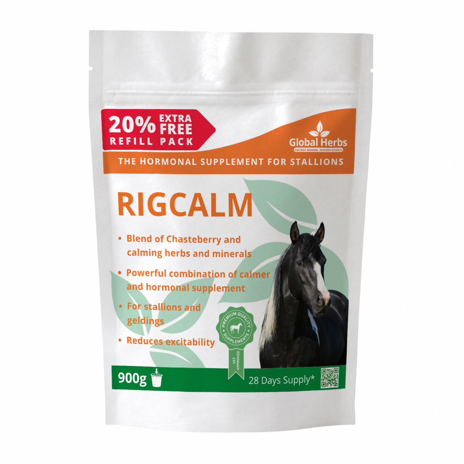 Rigcalm Refill Pouch 750g - Global Herbs
