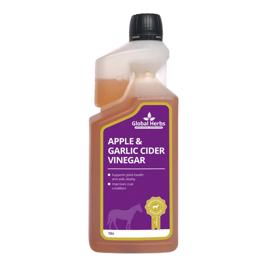 Apple Garlic Cider Vinegar - Equine Global Herbs