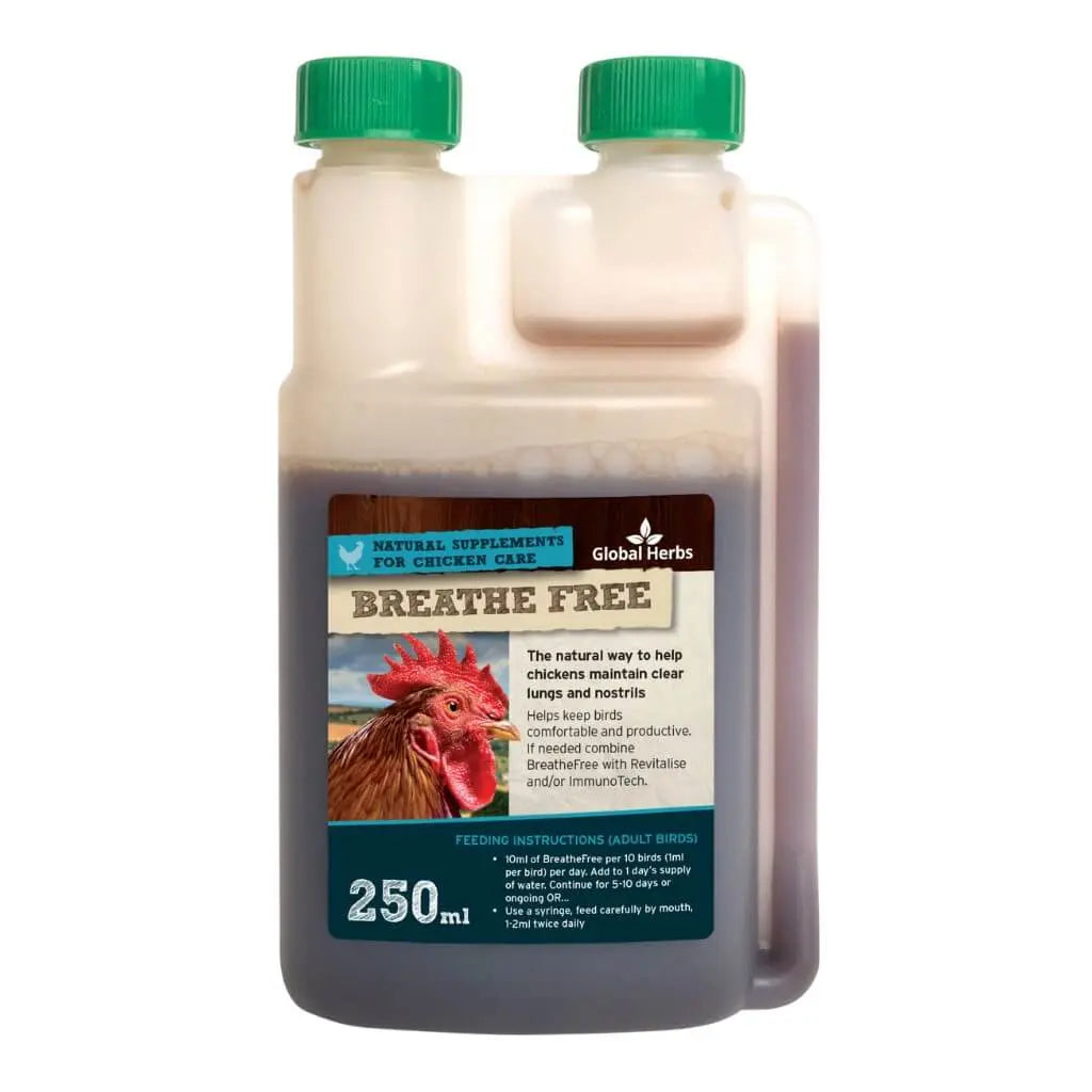 BreatheFree 250ml - For Chickens Global Herbs