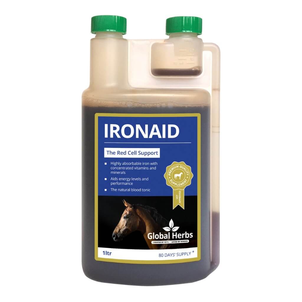 Ironaid 1 Ltr - Equine Global Herbs