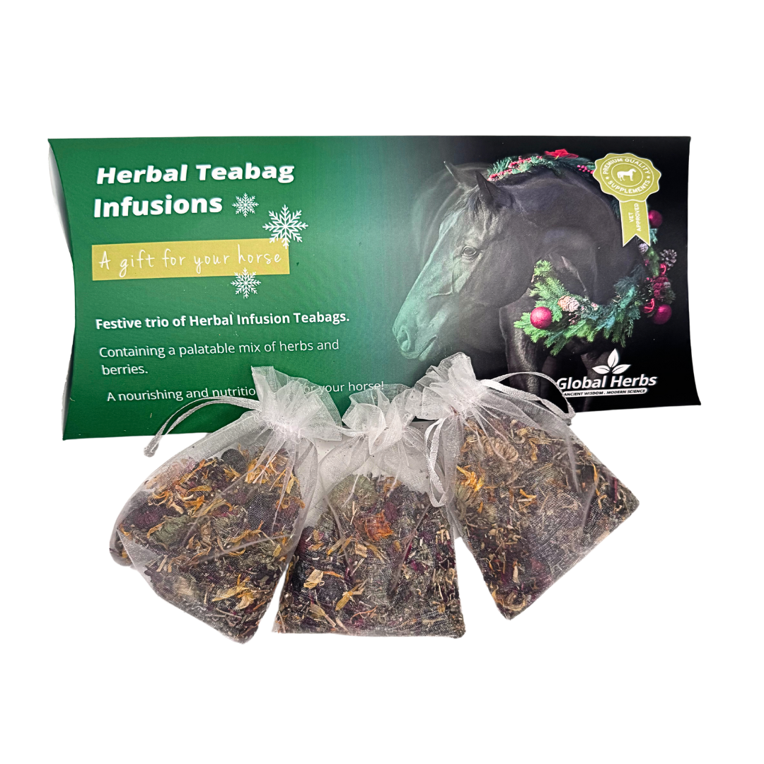 Herbal Tea Infusions Christmas Themed