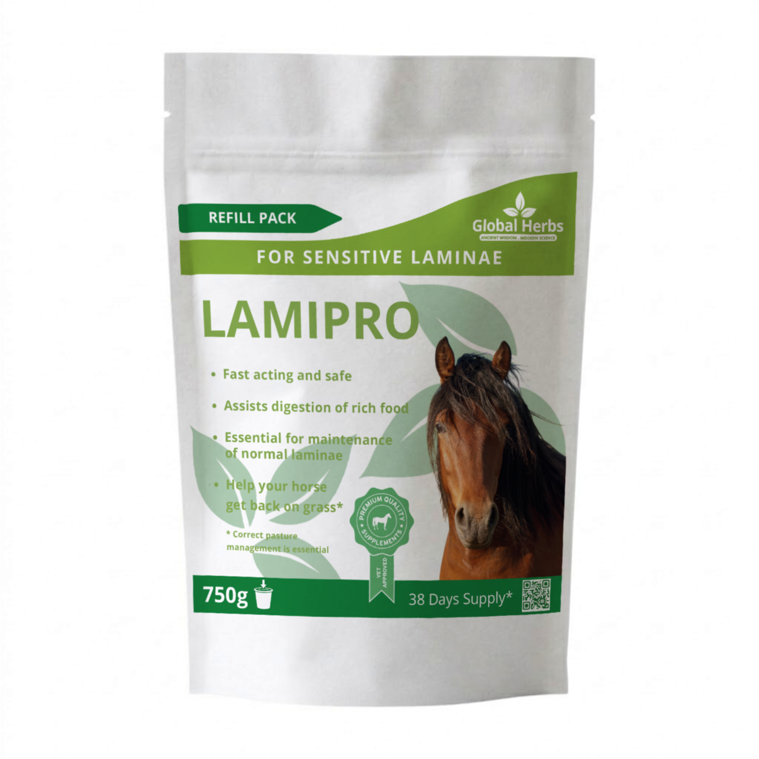 Lamipro Refill Pouch 750g - Global Herbs Global Herbs B2B
