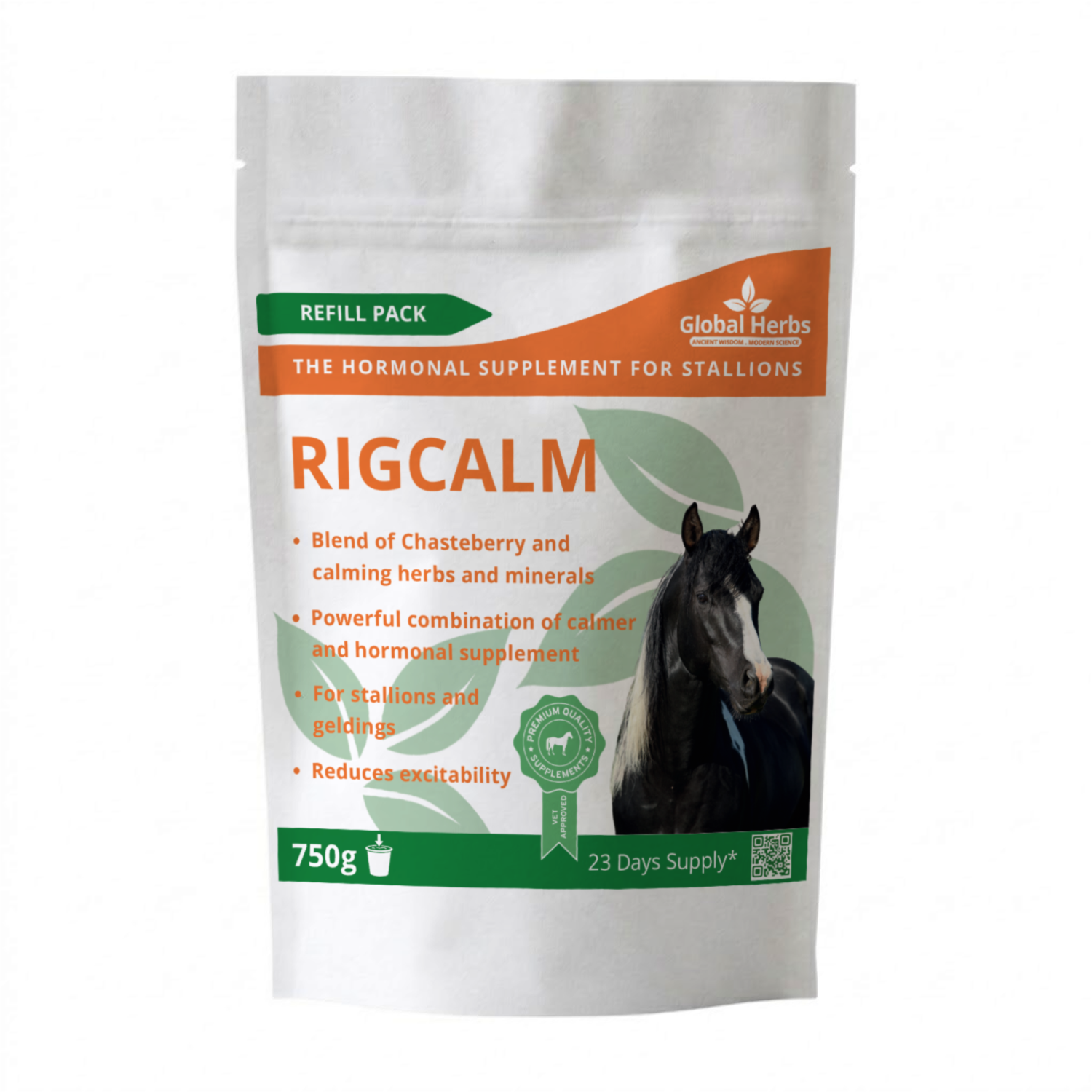Rigcalm Refill Pouch 750g - Global Herbs Global Herbs B2B