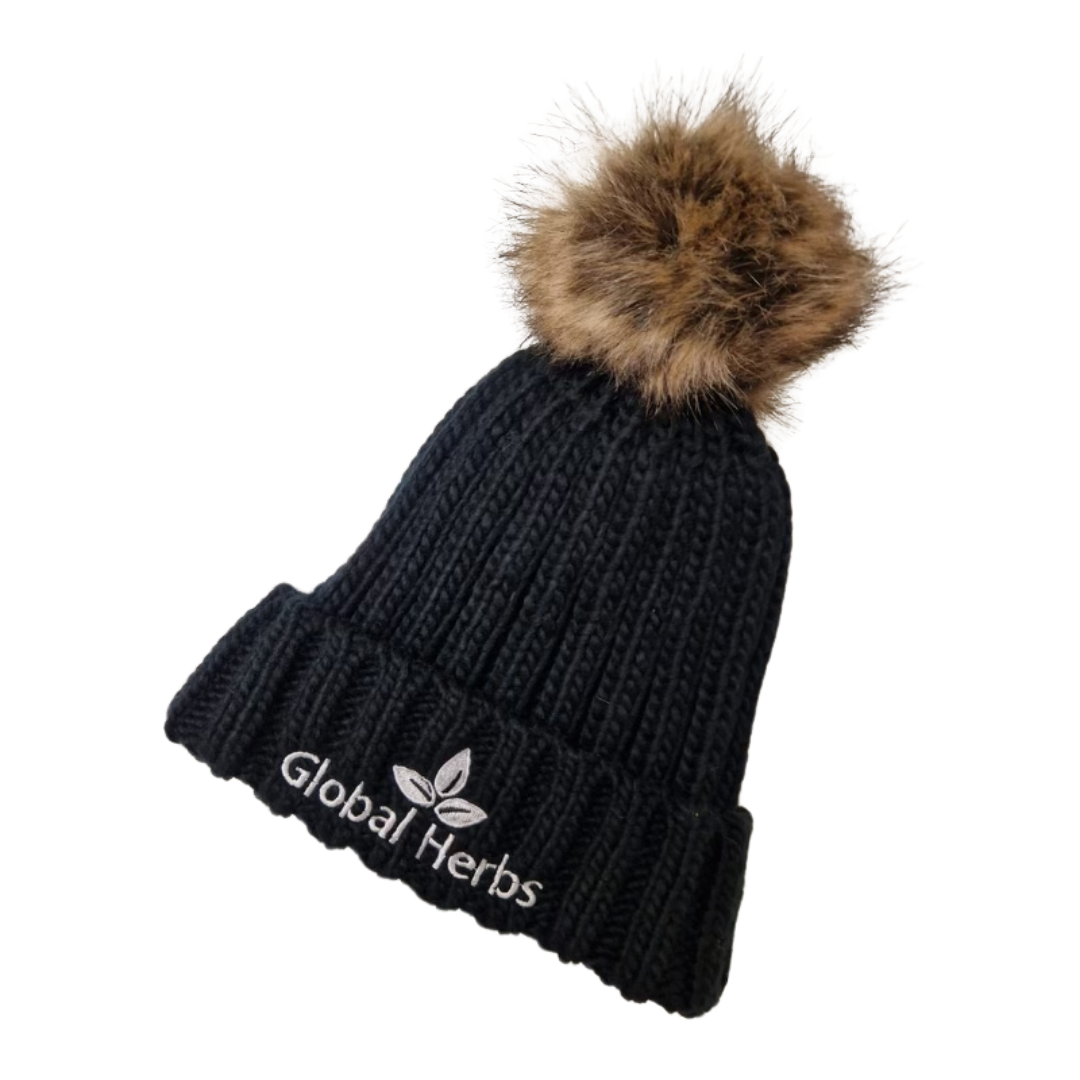 Pom Pom Hats - Global Herbs Global Herbs