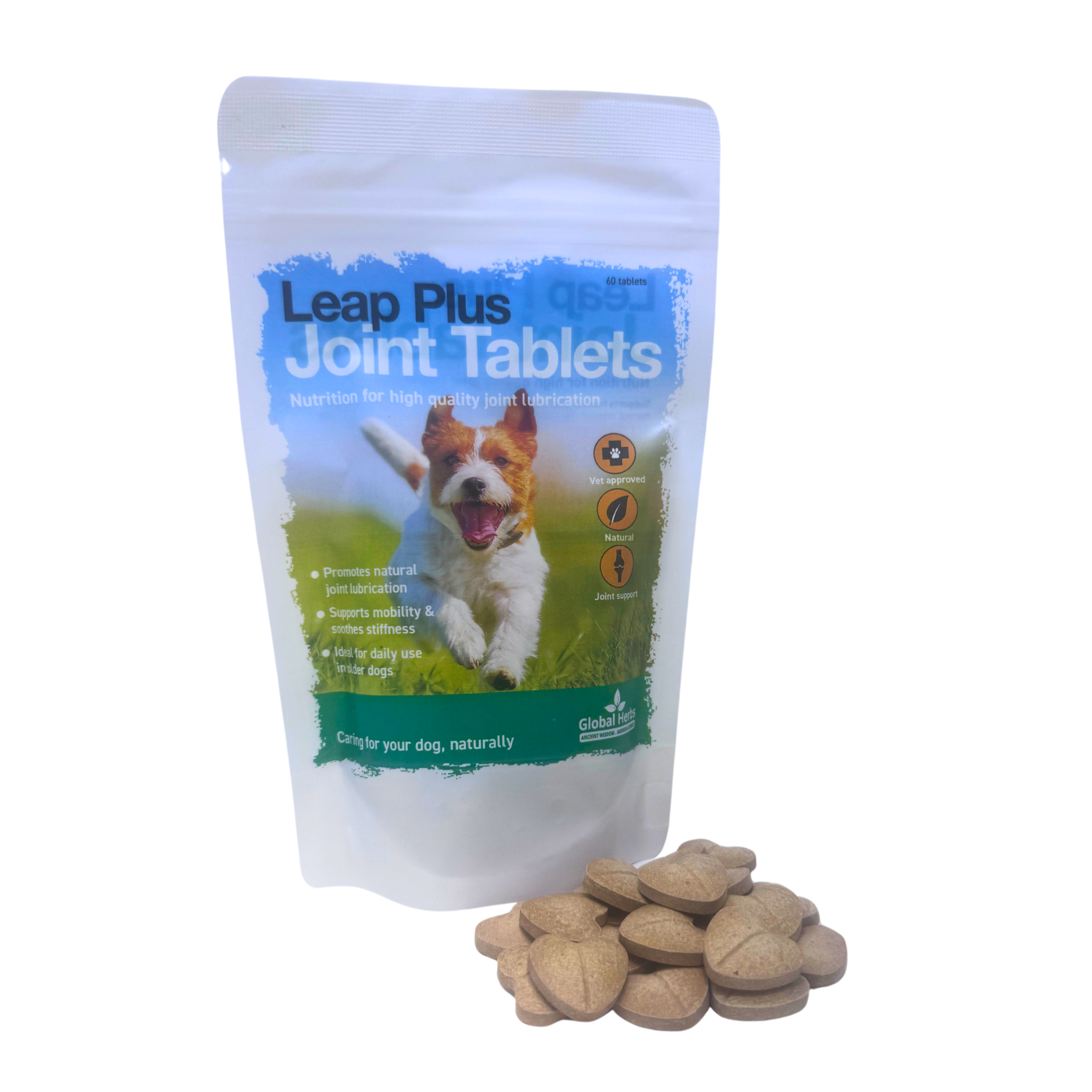 Leap Plus Joint Tablets (60) - Global Herbs - Canine