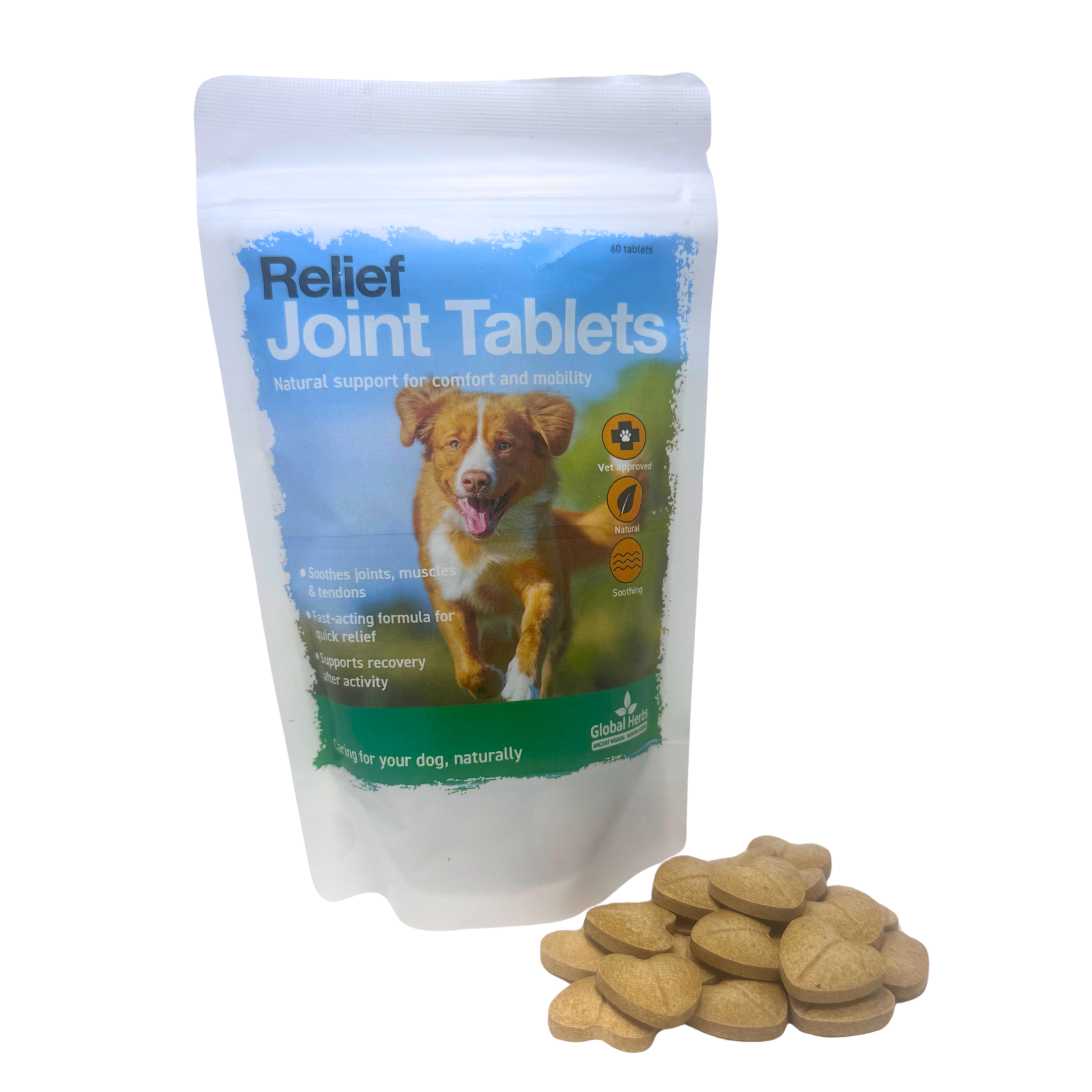 Relief Tablets (60) - Global Herbs - Canine