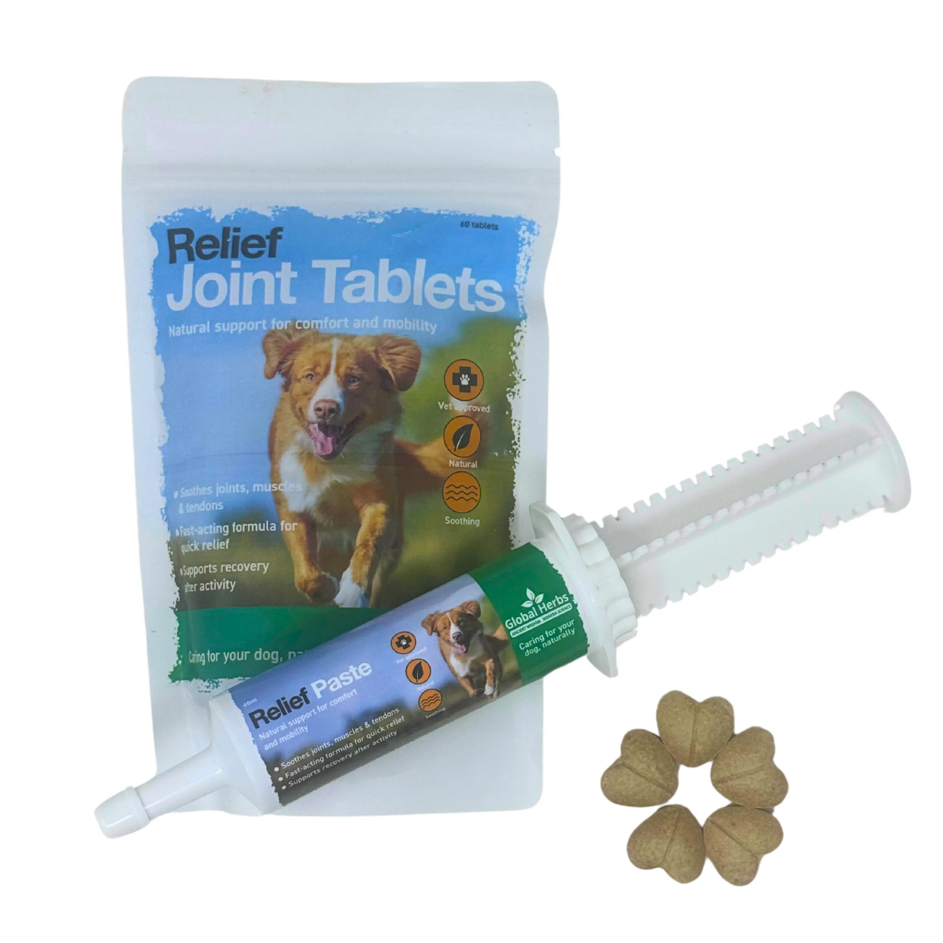 Relief Tablets (60) - Global Herbs - Canine Global Herbs B2B