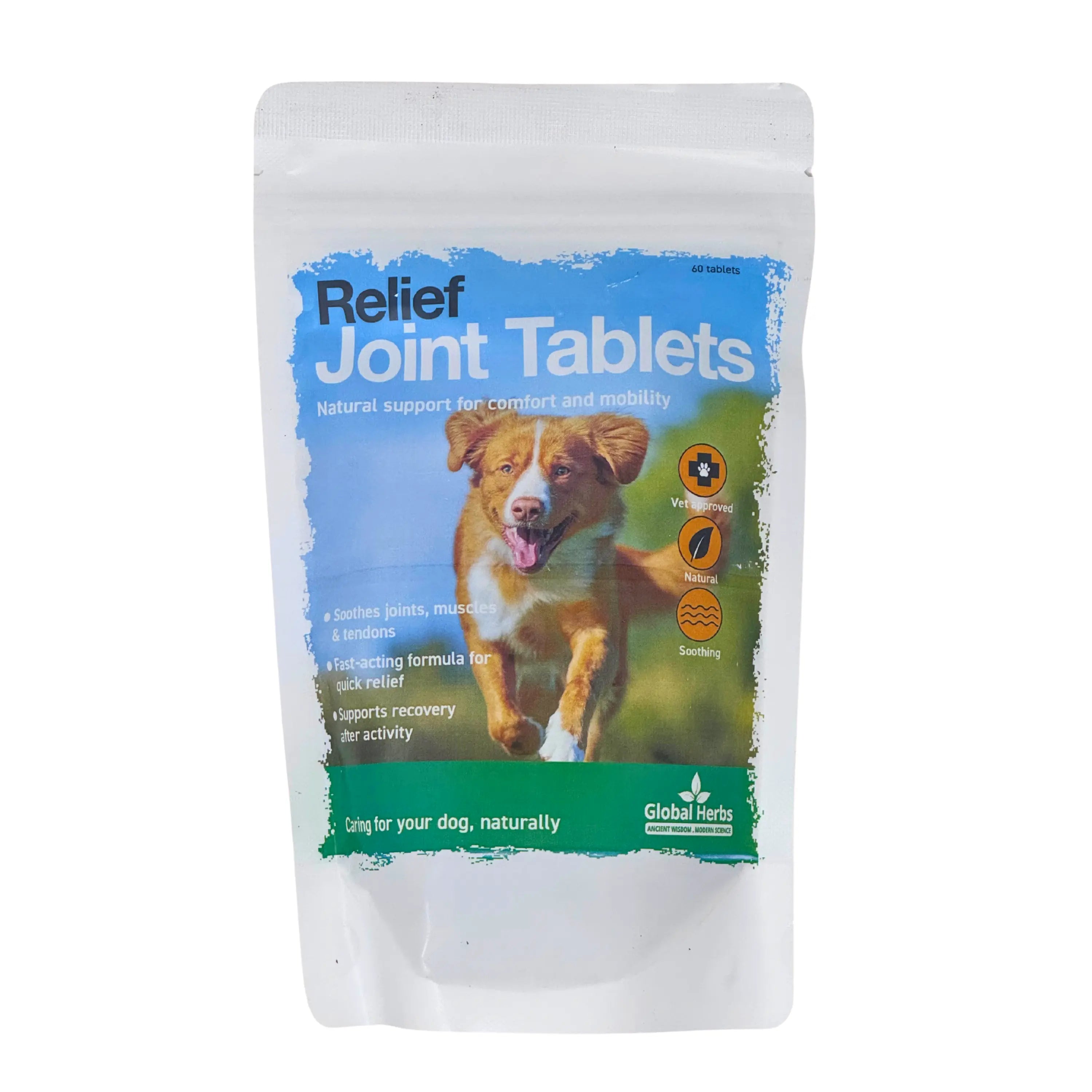 Relief Tablets (60) - Global Herbs - Canine Global Herbs B2B