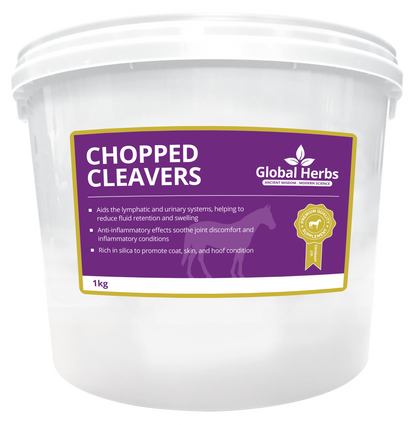 Chopped Cleavers - Global Herbs Global Herbs