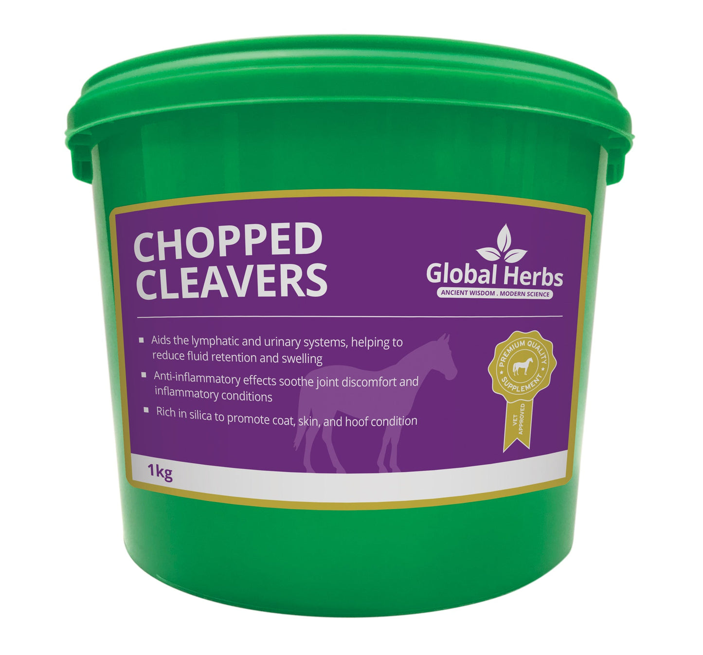 Chopped Cleavers - Global Herbs