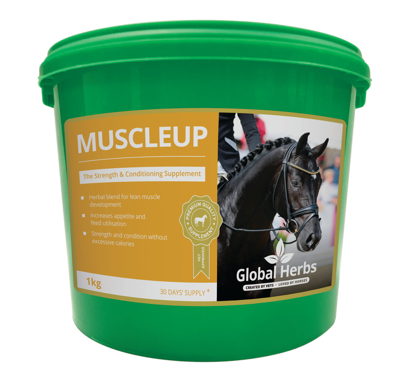 MuscleUp 1kg - Global Herbs