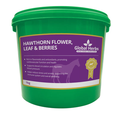 Hawthorn Flower/Leaf & Berries - Global Herbs Global Herbs