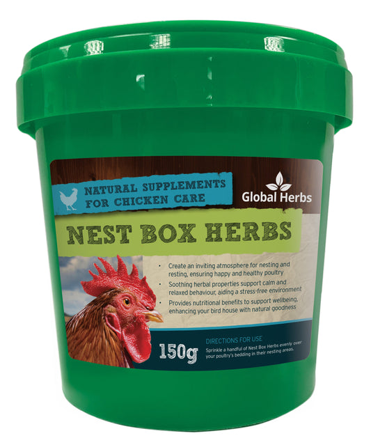 Nest Box Herbs 150g - For Chickens - Global Herbs