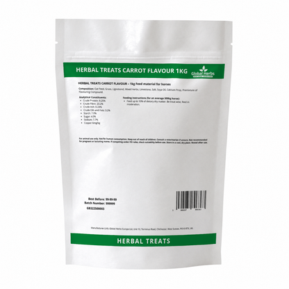 Carrot Treats 1kg - Global Herbs