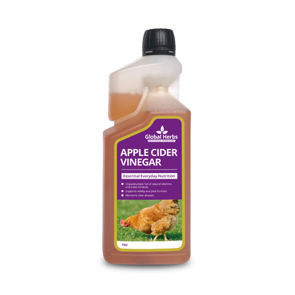Vinaigre de cidre de pomme – pour les poulets