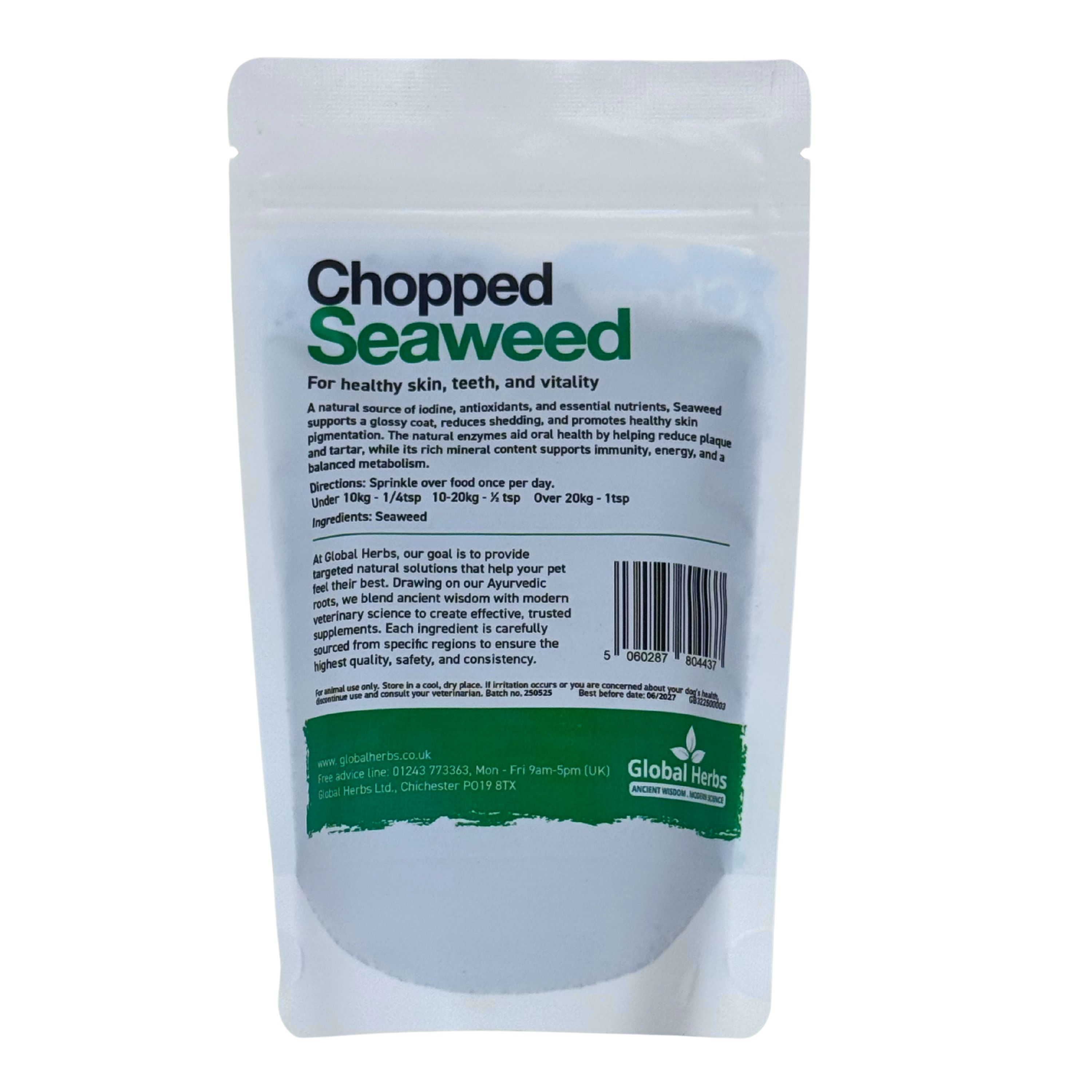 Chopped Seaweed - Global Herbs  - Canine Global Herbs B2B