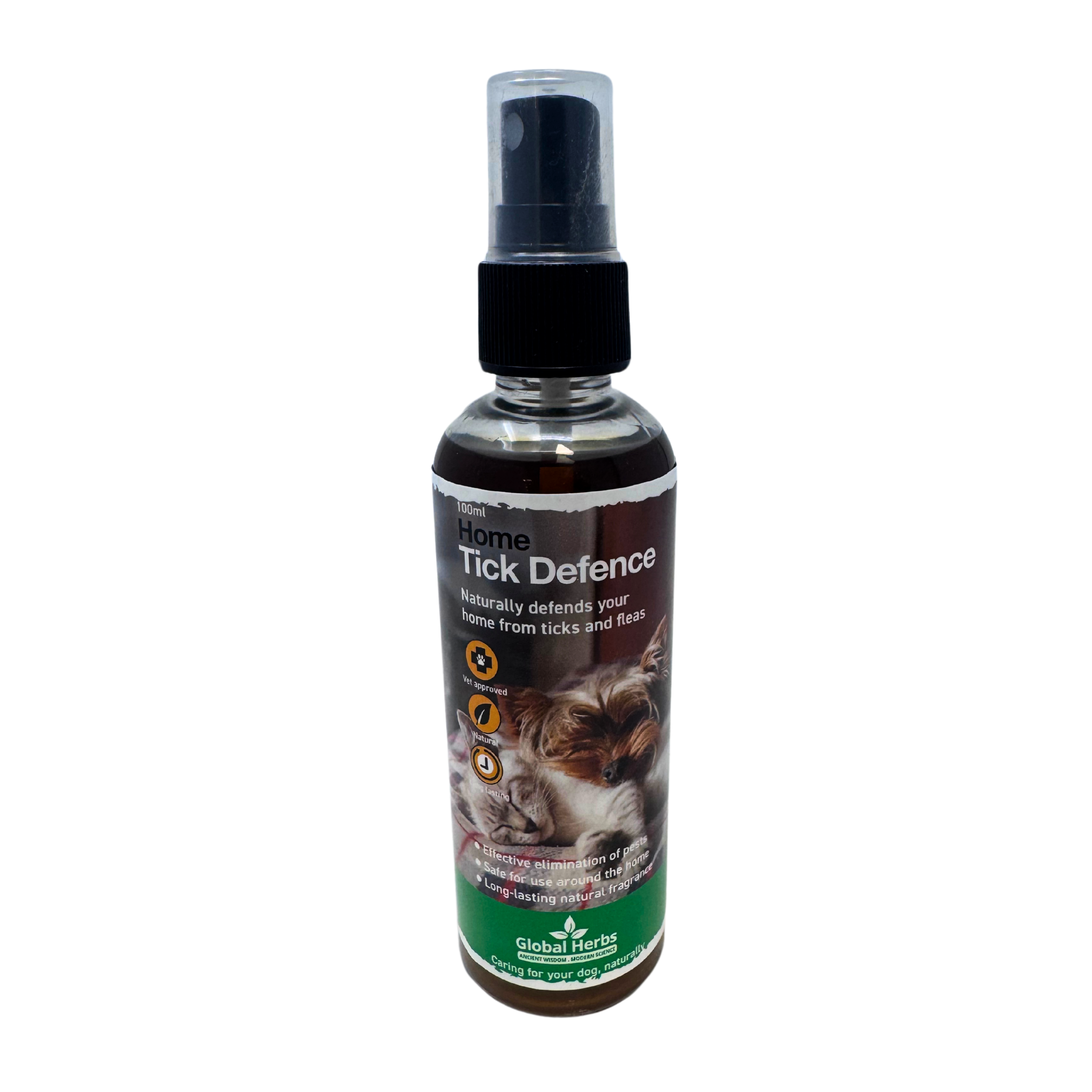 Tick House Defence Spray 100ml - Global Herbs  - Canine