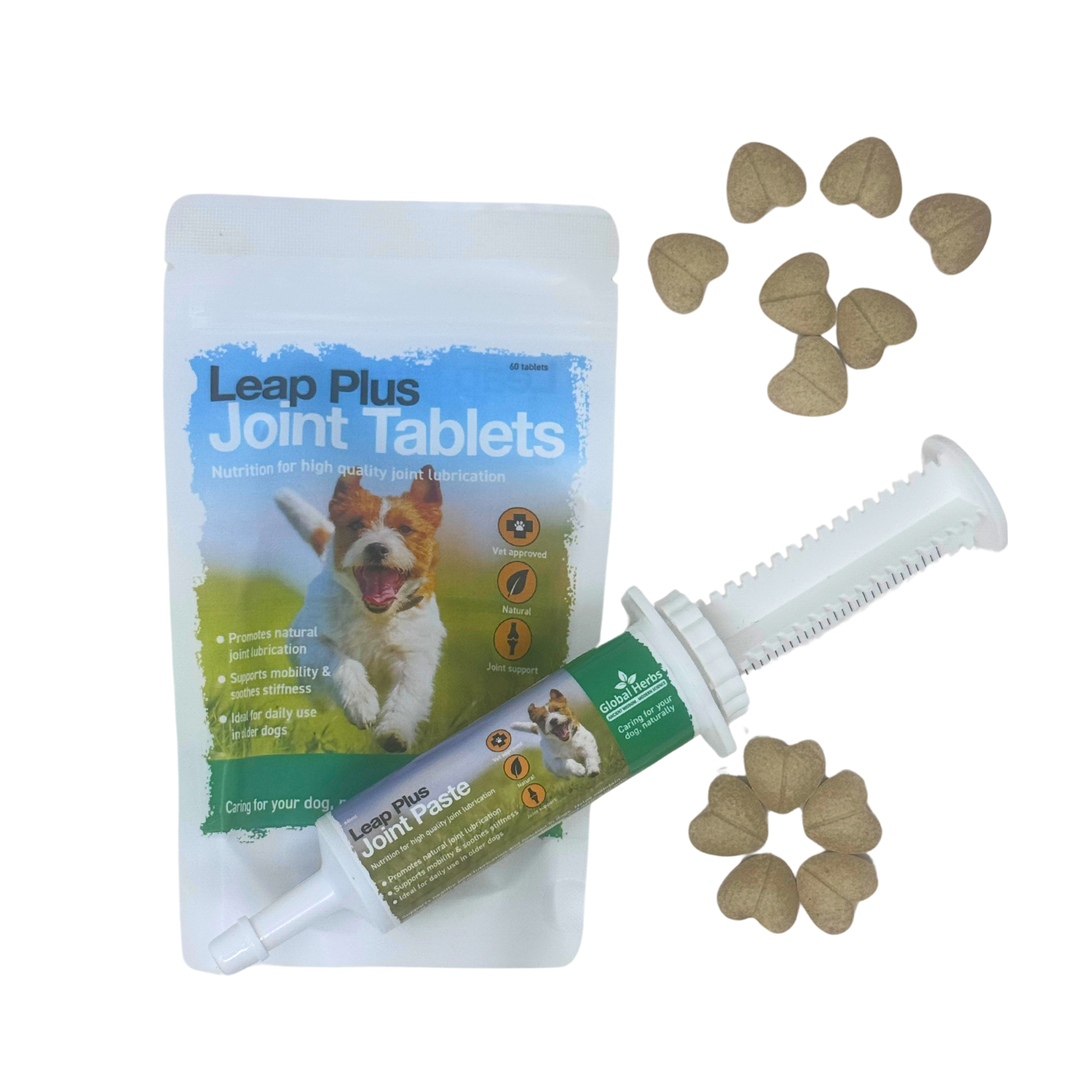 Leap Plus Joint Tablets (60) - Global Herbs  - Canine