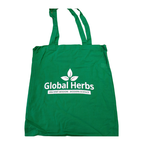 Global Herbs Tote Bag (Green)